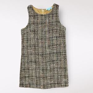 She + Sky Textured Tweed Mini Dress